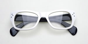 백색 유광검정다리 白框 亮黑脚 C-3